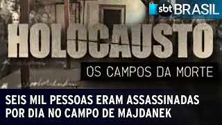 Holocausto SBT visita estragos no campo de Majdanek  SBT Brasil 260923 [upl. by Elery141]