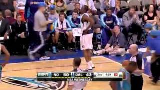 New Orleans Hornets vs Dallas Mavericks NBA Recap April 13 2011mp4 [upl. by Nowtna629]