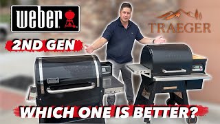 Weber Smokefire 2nd Gen vs Traeger Pellet Grills Is this the best grill for under 1000 [upl. by Chao]