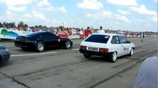 Toyota supra vs Vaz 2108 [upl. by Nyllaf689]