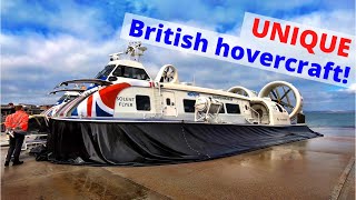 A trip on the UKs amazing hovercraft ferry service [upl. by Esiuole]