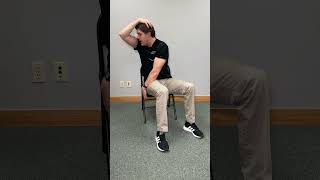 Back Pain Relief Exercise You Can Do ANYWHERE [upl. by Shermie]