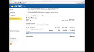 E revisor bokslut på 10 minuter 140101 [upl. by Hayden]