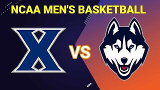 Xavier vs UConn  2023 NCAA MENS BASKETBALL LIVE SCORE [upl. by Nowed663]