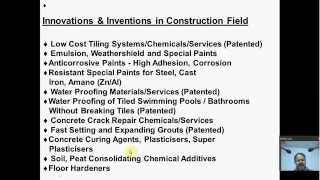 PUBLIC LECTURE  Some New Inventions in Chemical and Process Engineering [upl. by Ladnar]