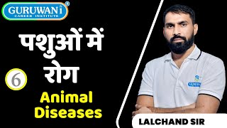 पशुओं में रोग 06 Animal Diseases Animal Husbandry CUETJET1112th FOUNDATION JET2025 BY LAL SIR [upl. by Nivert707]