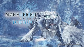 TEMPERED FROSTFANG BARIOTH IS COOL  Monster Hunter World Iceborne [upl. by Nylidam]