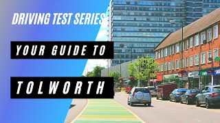 Driving Test Route Walkthrough at Tolworth Driving Test Centre [upl. by Artemahs971]