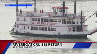 Riverboat cruises returning today [upl. by Cathie991]