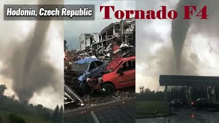 Tornádo v Česku ║ Morava Hodonín 2021║ F4 Tornado [upl. by Alansen54]