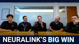 BREAKING Elon Musk Just Revealed Neuralinks HUGE UPDATE [upl. by Weinman]