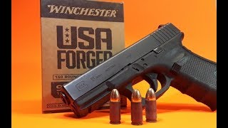 Glock 42 G42 ammo test Precision One 380 ACP review in ClearBallistics gelatin [upl. by Hubble231]