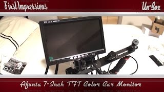 Afunta 7 Inch TFT Color LCD Monitor [upl. by Debora884]