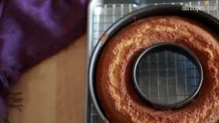 How to make lemon drizzle cake  Easy lemon cake from scratch [upl. by Ula]