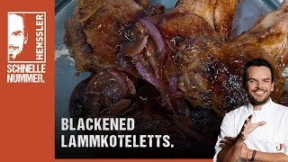 Schnelles Blackened Lammkoteletts Rezept von Steffen Henssler [upl. by Aelber701]