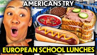 Americans Try European School Lunches Italy Norway Germany [upl. by Guevara]