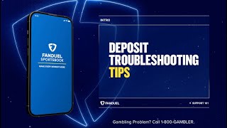 FanDuel Deposit Troubleshooting Help – Customer Support 101 [upl. by Vaenfila]