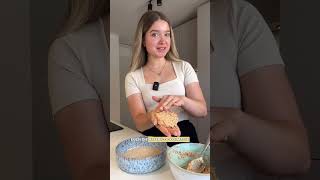 HaferflockenSchnitzel 😋🥔🌽🌶️  Haferflocken Part 4 🔁 vegan haferflocken einfacherezepte [upl. by Kcajyllib]