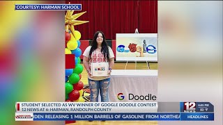 Randolph County student is West Virginia’s finalist in Google Doodle contest [upl. by Sathrum916]