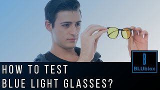 How To Test Blue Light Glasses [upl. by Nath]