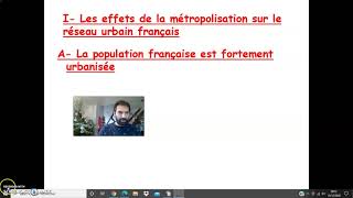 Première Chapitre 2 En France la métropolisation et ses effets partie 1 [upl. by Fischer]