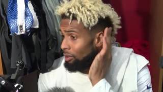 Odell Beckham Jr Interview  New York Giants [upl. by Samal998]