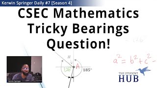 A tricky Bearings question for CSEC Im surprised [upl. by Hultgren]