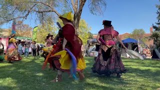 Witches dance Saturday during Renaissance Festival in North Park [upl. by Foscalina370]