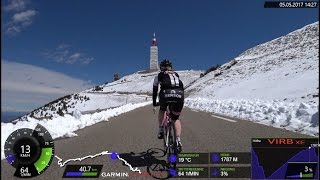 120 Minute Uphill Indoor Cycling Training Mont Ventoux France Full HD [upl. by Ahsito]