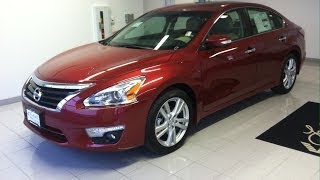 2014 Nissan Altima 35 SL Start Up In Depth Tour and Review [upl. by Eiliak891]