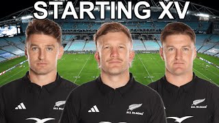 Best ALL BLACKS Starting XV for NEW ZEALAND vs AUSTRALIA Rugby Championship 2024 [upl. by Bauer108]