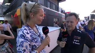 Christian Horner  Post Race interview  2022 French Grand prix [upl. by Benn350]