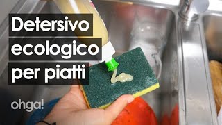 Detersivo per i piatti ecologico come fare il detersivo per i piatti con aceto e limone [upl. by Nore]