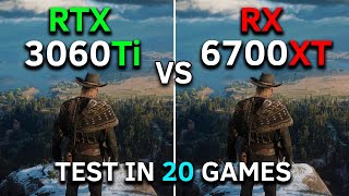 RX 6700 XT vs RTX 3060 Ti  Test In 20 Games at 1080p  2024 [upl. by Nali20]