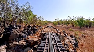 Drivers Eye View Australia  Savannahlander  Part 2  No commentary  Forsayth to Cafe Bloodwood [upl. by Ytsim]