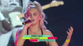 Anne Marie quotRockabyequot LIVE at Premios Telehit 2017 [upl. by Aneehsirk961]