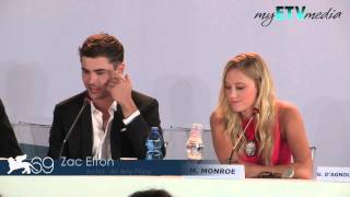 Zac Efron Interview At Any Price 69th Venice Film Festival [upl. by Carrie185]