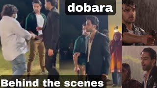 Dobara Behind the Scenes of INTENSE FIGHT amp Fake Rain [upl. by Terhune711]