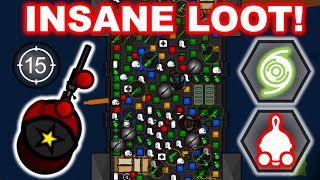 Most INSANE LOOT as LONE SURVIVR  Survivio 50v50 [upl. by Odlabu]