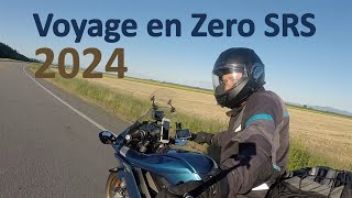 Zero SRS 2020 Voyage en moto électrique 2024 [upl. by Annadiana954]