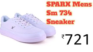 SPARX Mens Sm 734 Sneaker unboxing  Sparx shoes unboxing  Slim n fit Sparx men shoes [upl. by Gans342]