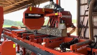 WoodMizer WM2500 operating [upl. by Theis498]