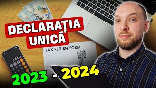 Cum completezi DECLARAȚIA UNICĂ pentru câștigurile din INVESTIȚII LA BURSĂ 2023 [upl. by Latsyrd969]