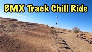 BMX Track Chill Ride  Amarillo  Gravel Biking TX [upl. by Ylsew]