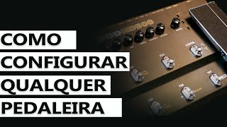 COMO REGULAR QUALQUER PEDALEIRA DE GUITARRA [upl. by Cthrine]