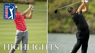 Jordan Spieth vs Patrick Reed Highlights  Round 3  Dell Match Play [upl. by Jakie678]