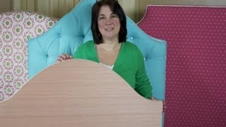 Upholstery How To Assemble a Ready To Cover Headboard [upl. by Aeuhsoj]