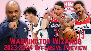 Washington Wizards 20232024 Offensive Preview [upl. by Catrina]