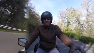 Honda Goldwing F6B first ride [upl. by Arhsub]