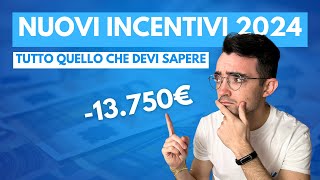 INCENTIVI AUTO 2024 quanti sono e come funzionano [upl. by Intruok]